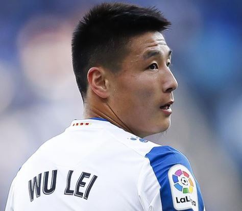 吴磊在中国福布斯名人榜上排名第57位，是唯一的足球运动员
